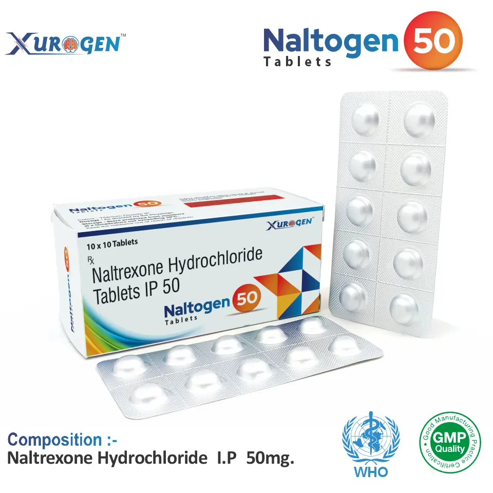 Naltrexone 50mg Tablet PCD Pharma